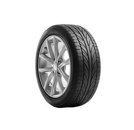 Alloy wheel with performance tire