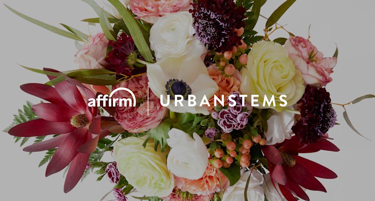 urbanstems x affirm