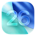 PNG icon of the iOS version 26