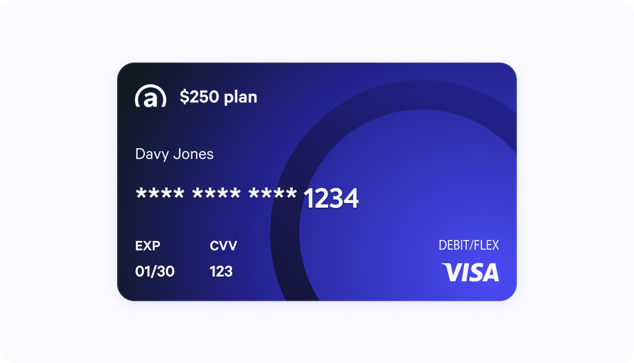 Affirm virtual card interface showing card details for completing online purchase with Buy Now, Pay Later financing