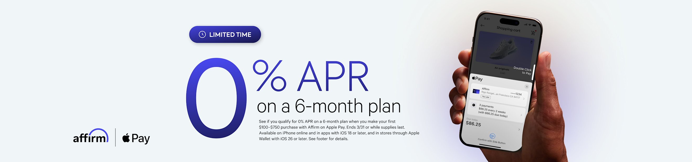 Affirm Color Affirm on Apple Pay