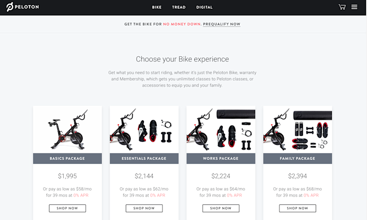 Affirm offer leads to lift in sales conversion for Peloton - Image 2