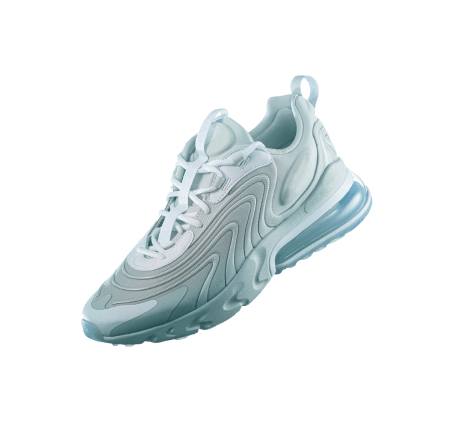 White athletic sneaker