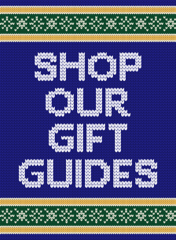 Shop our gift guides in seasonal letters
