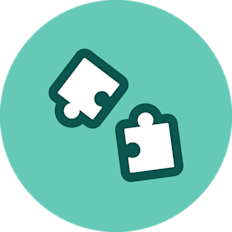 Neurodiversity at Affirm employee resource group logo with interconnected nodes in green