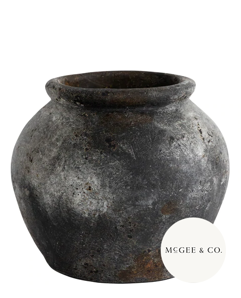 Image of a terra cotta pot by McGee & Co.