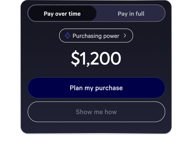 See how much you can spend over time, 