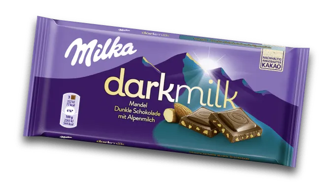 Produktbild Milka darkmilk Mandel