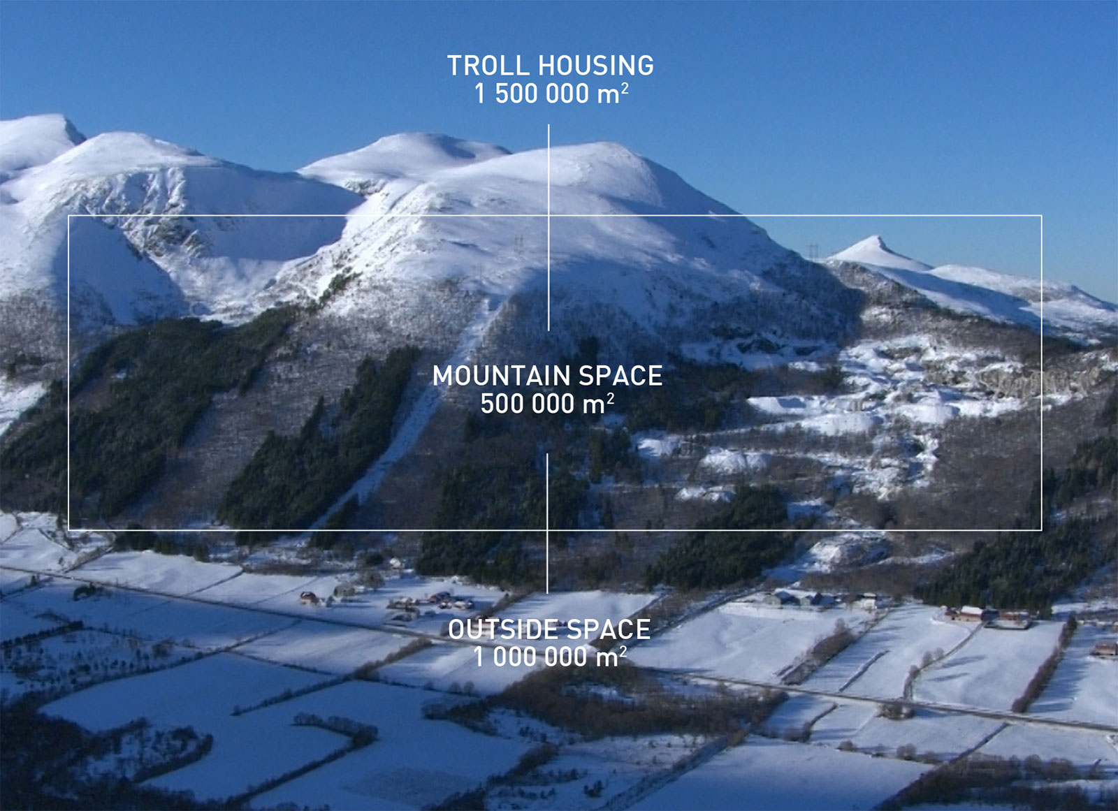 The mountain where the Troll Housing data center is located. Source: Troll Housing