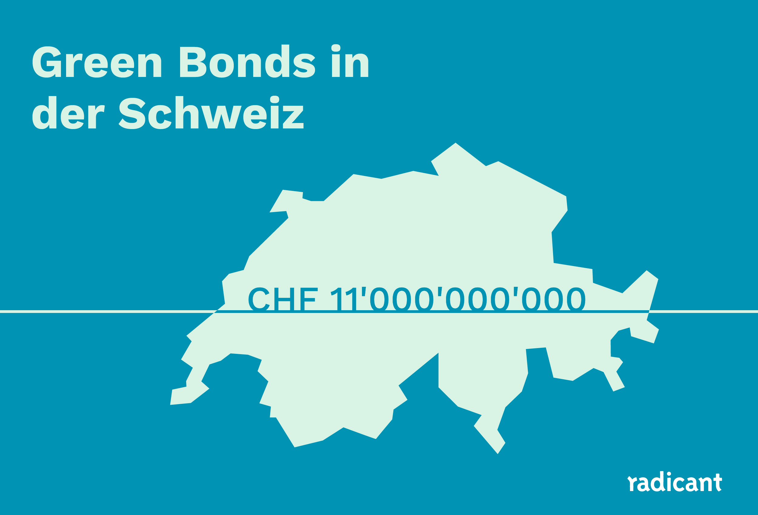 Green Bonds: Schweiz ist mit ausstehenden Volumen von ca. 11 Milliarden Schweizer Franken ein bedeutender Markt.