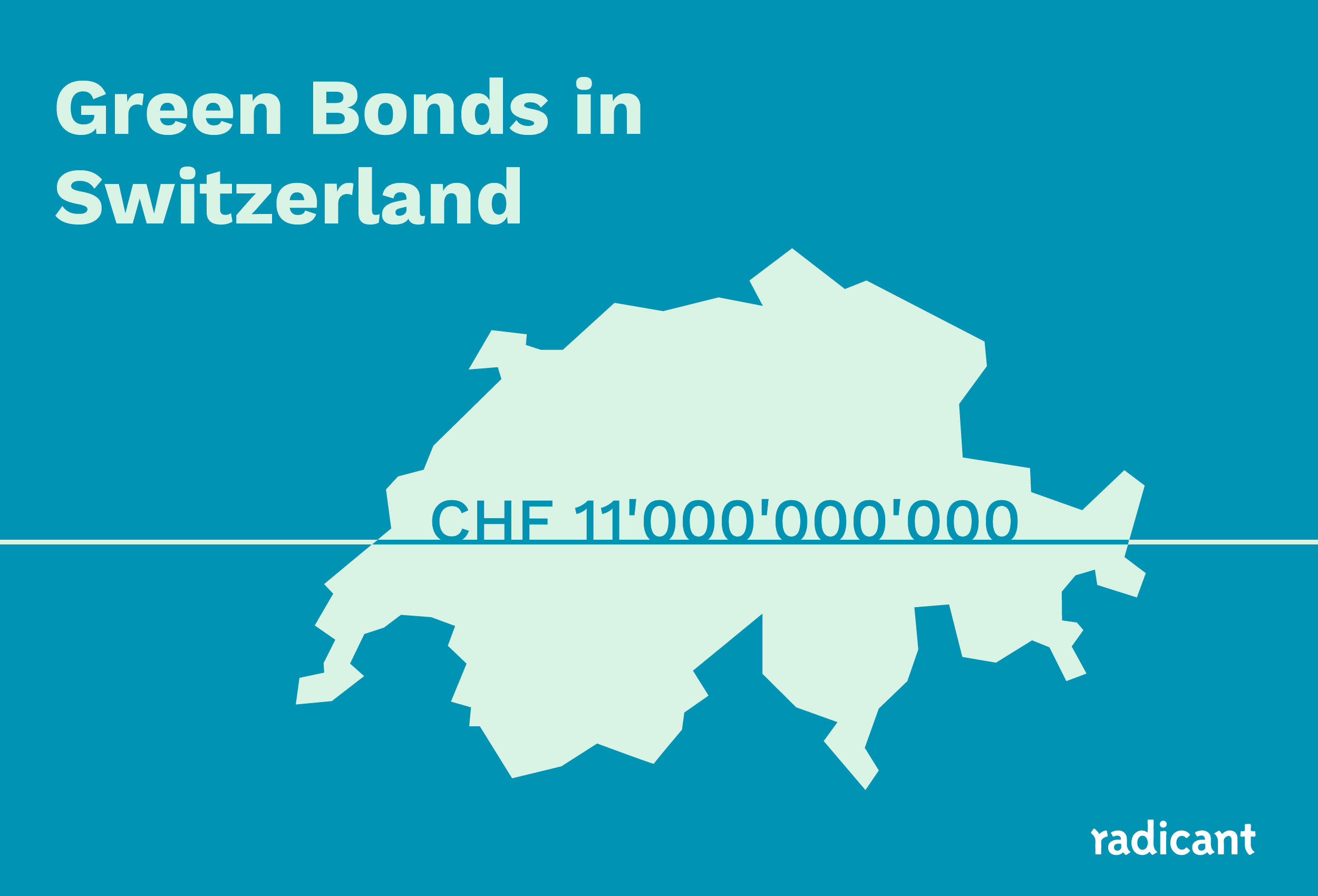 Green bonds: Switzerland is an important market with an outstanding volume of around 11 billion Swiss francs.