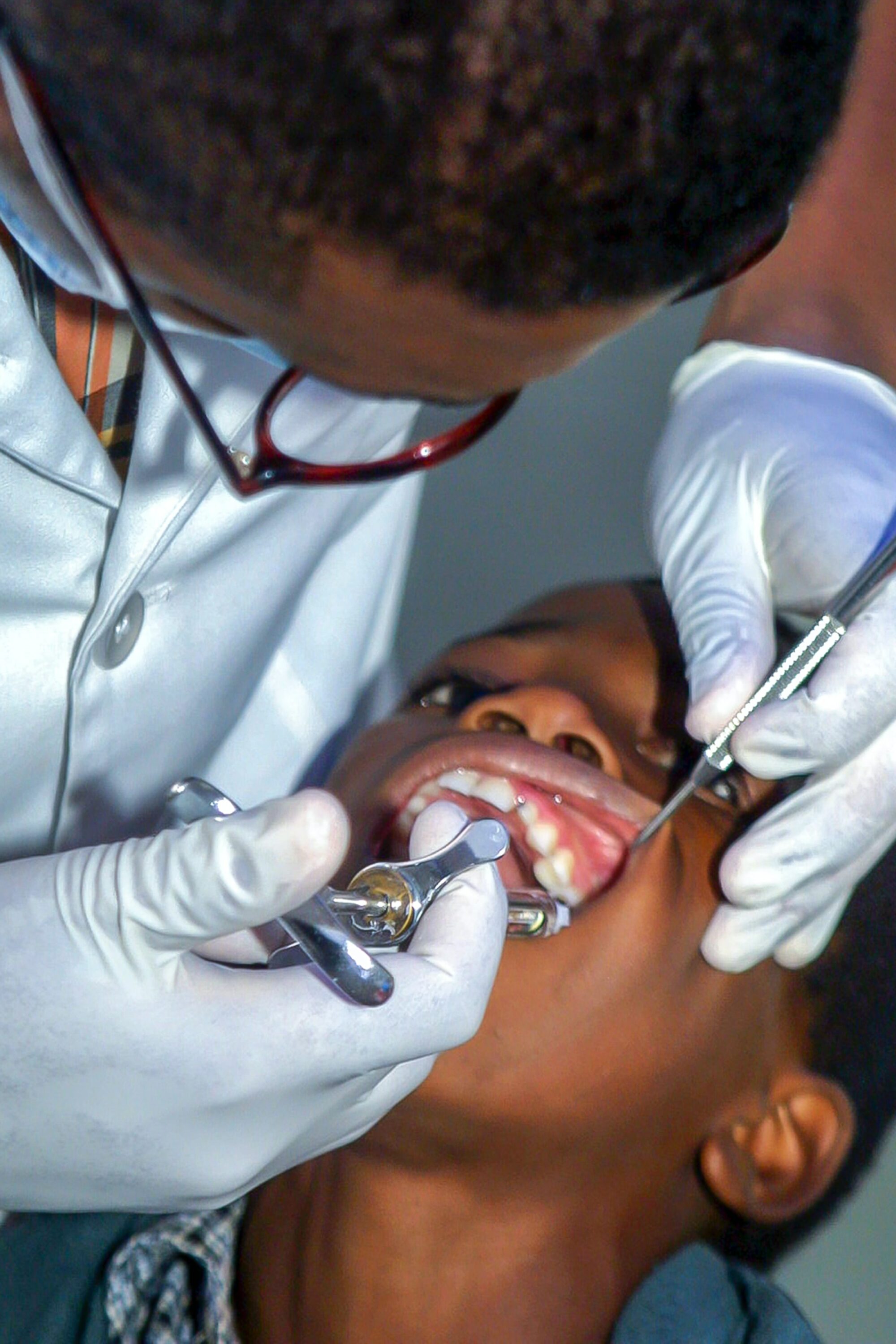 dentist treating a patient