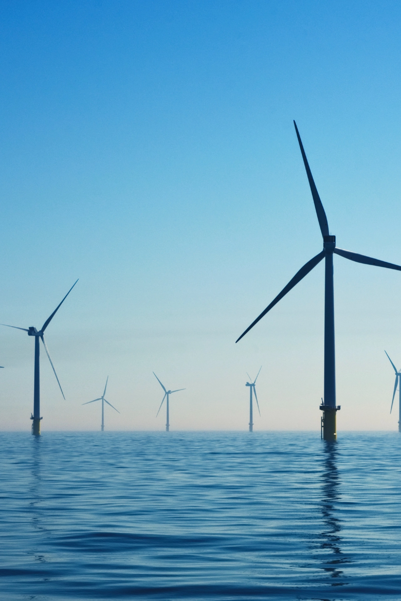 windmill over ocean