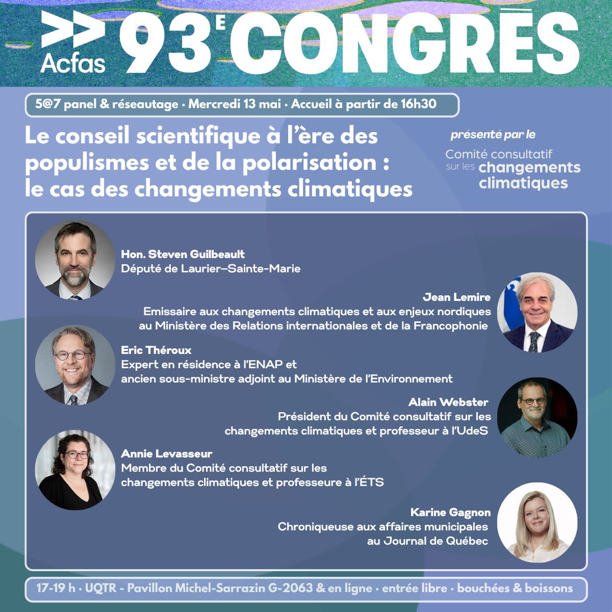 Comment le conseil scientifique peut-il jouer un rôle structurant dans les politiques climatiques, dans un contexte de défiance croissante envers la science ? 