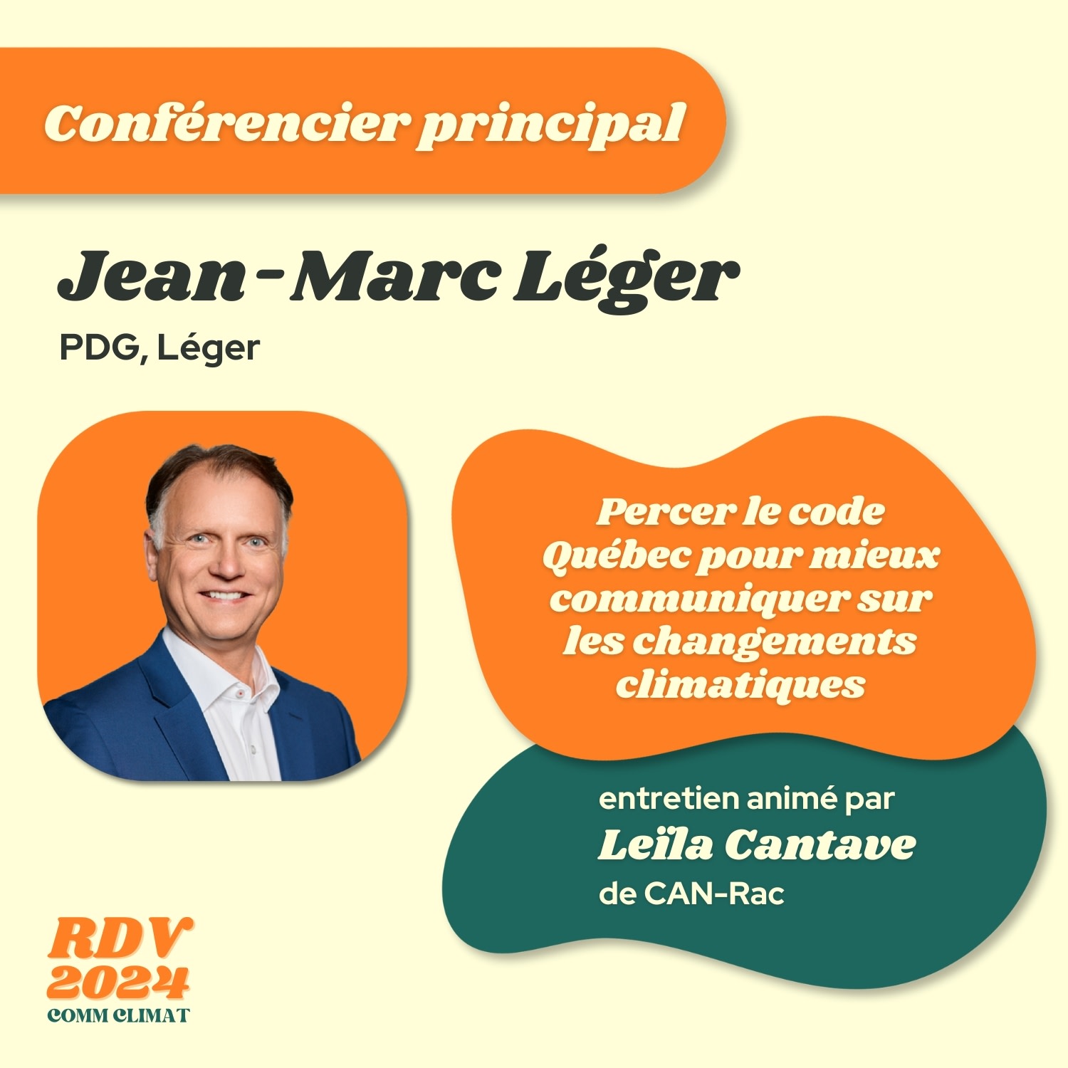 Affiche Jean-Marc Léger - Infolettre undefined