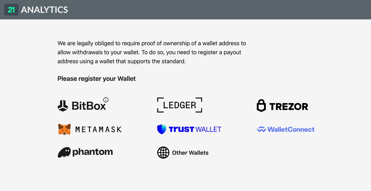 Wallets Supported AOPP Sep 2025