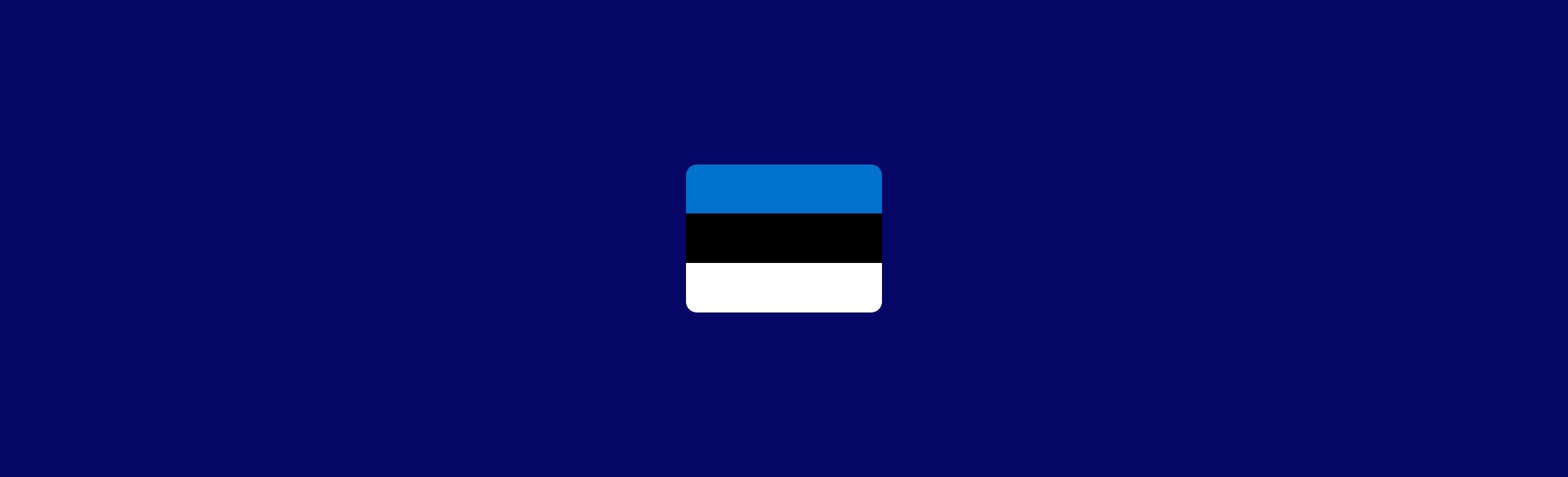 bandeira estonia