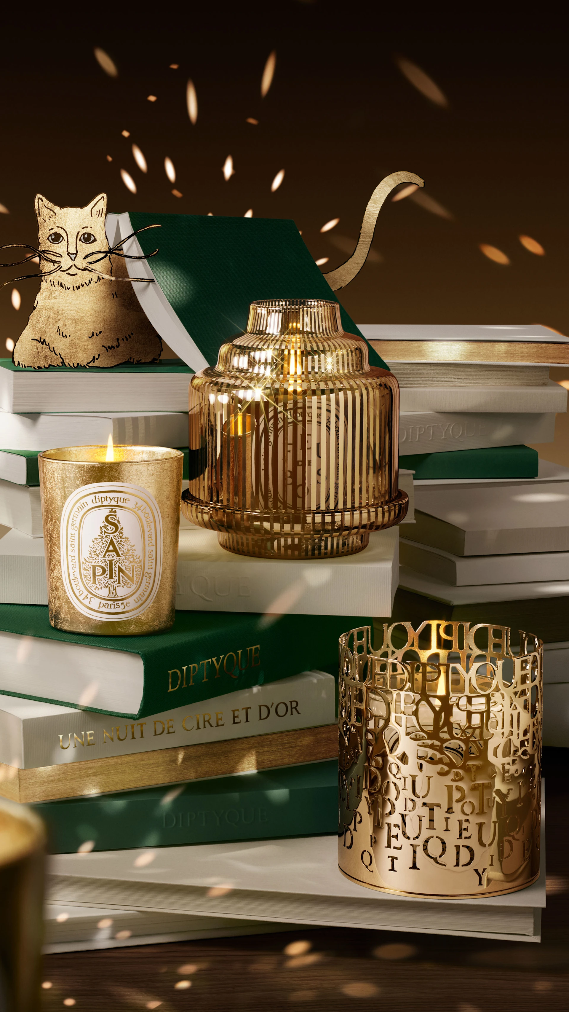 Discover festive candles and accessories