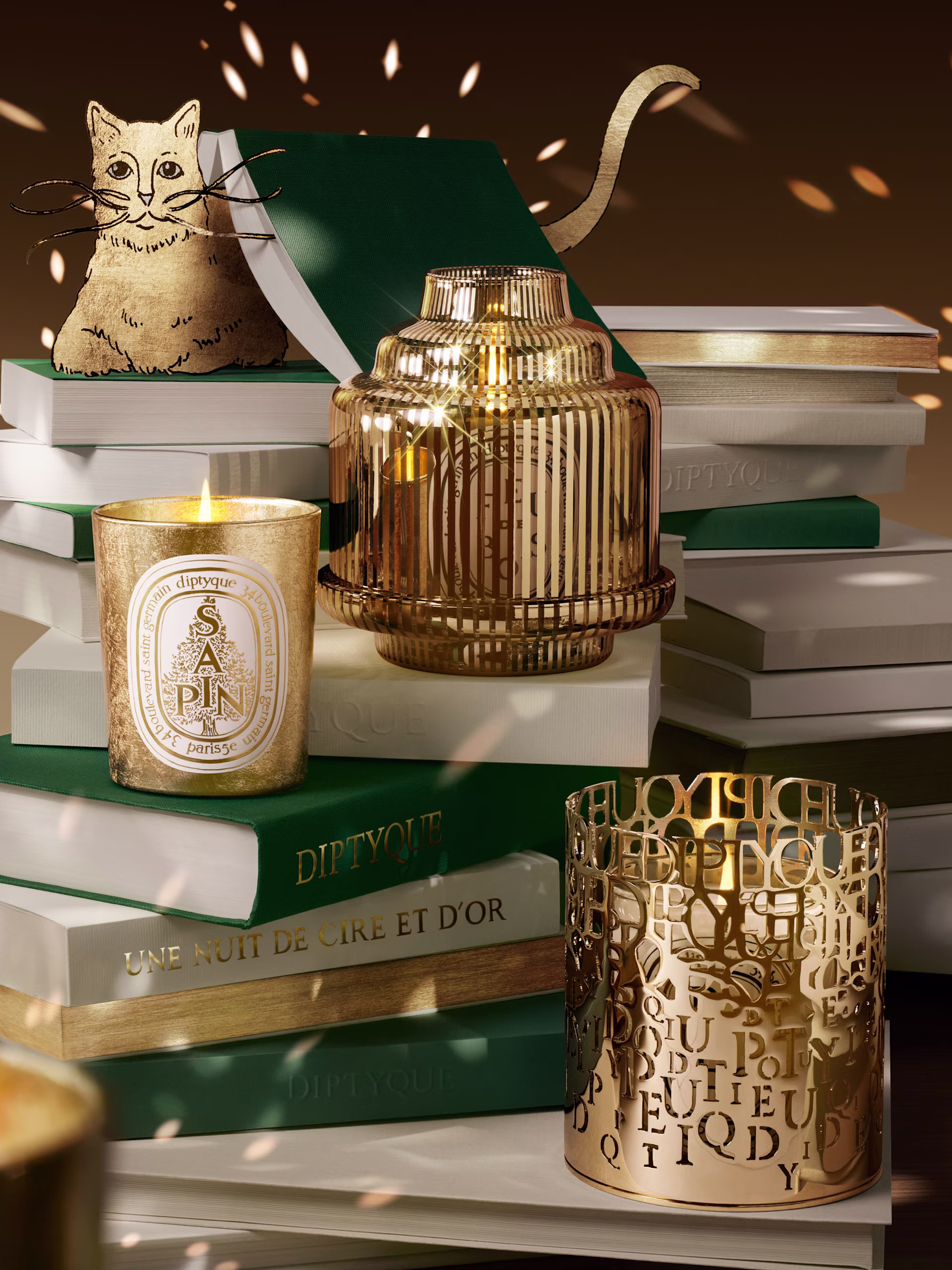 Discover festive candles and accessories