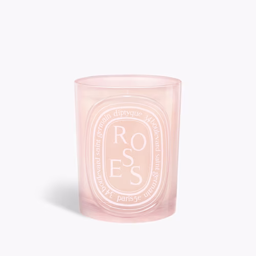 Roses - Bougie moyen modèle