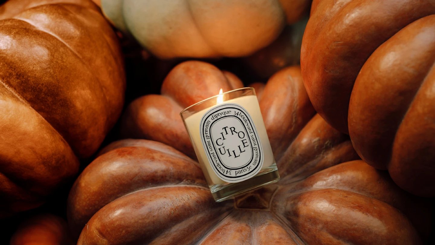 The Citrouille (Pumpkin) candle is back