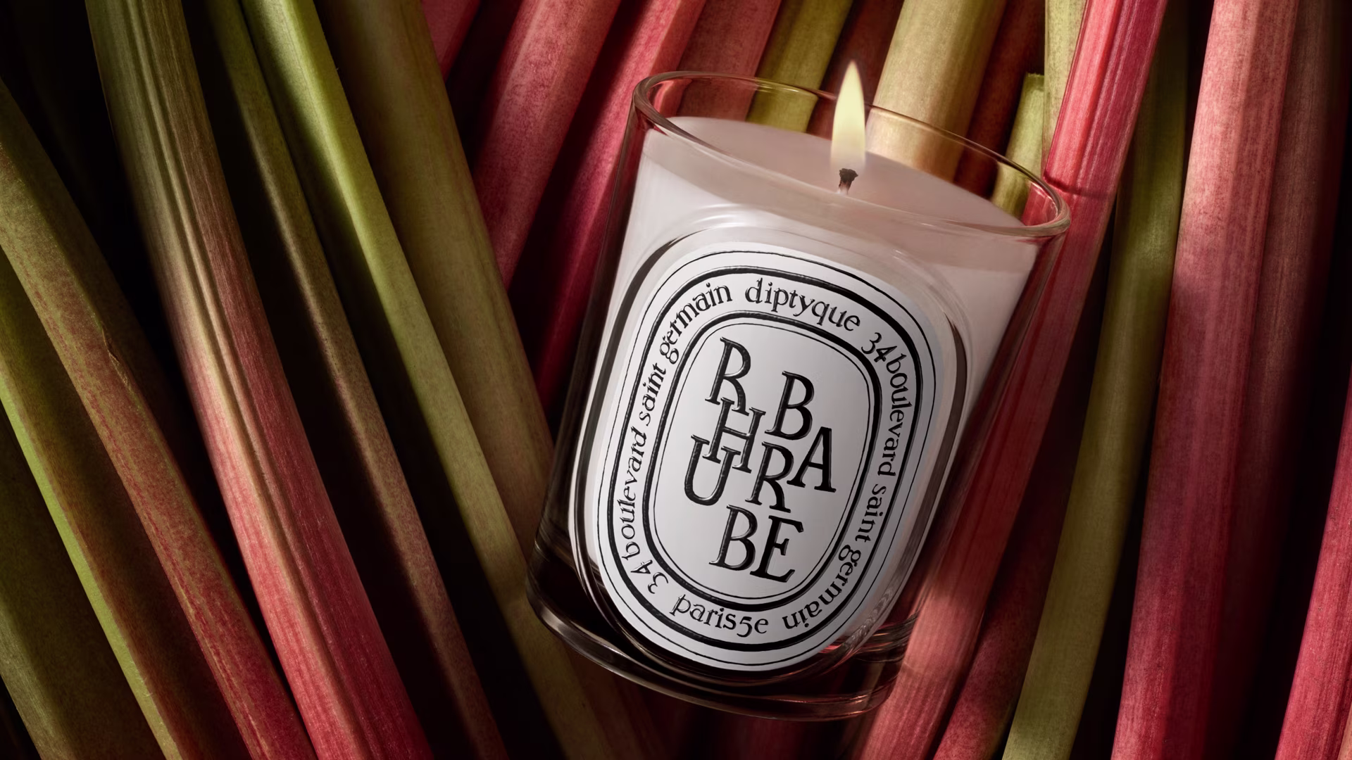 New Rhubarbe (Rhubarb) Candle