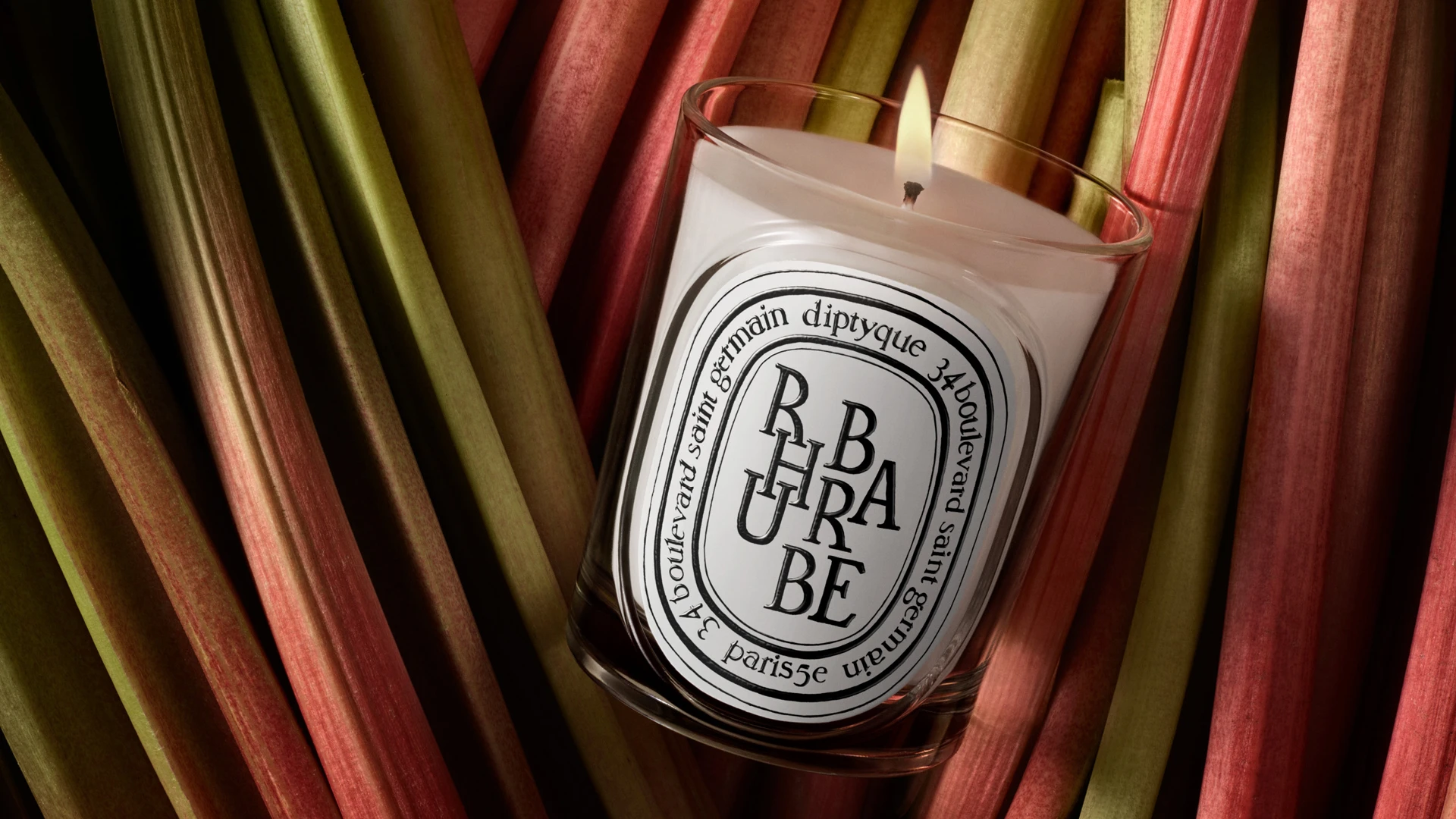 New Rhubarbe (Rhubarb) Candle
