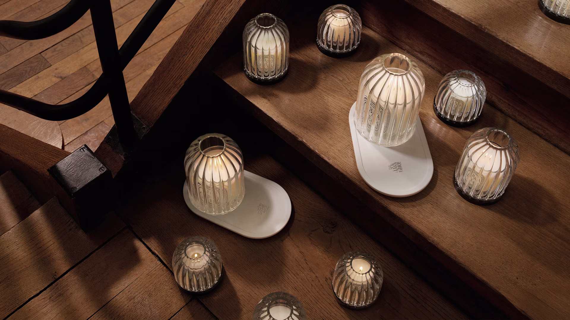 Bougie parfumée, instant poétique