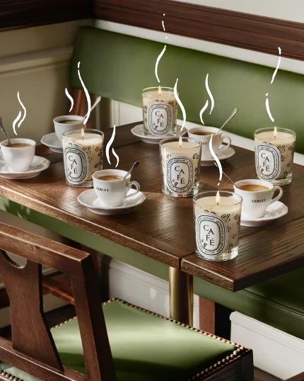 Café (Café) - Vela modelo clásico