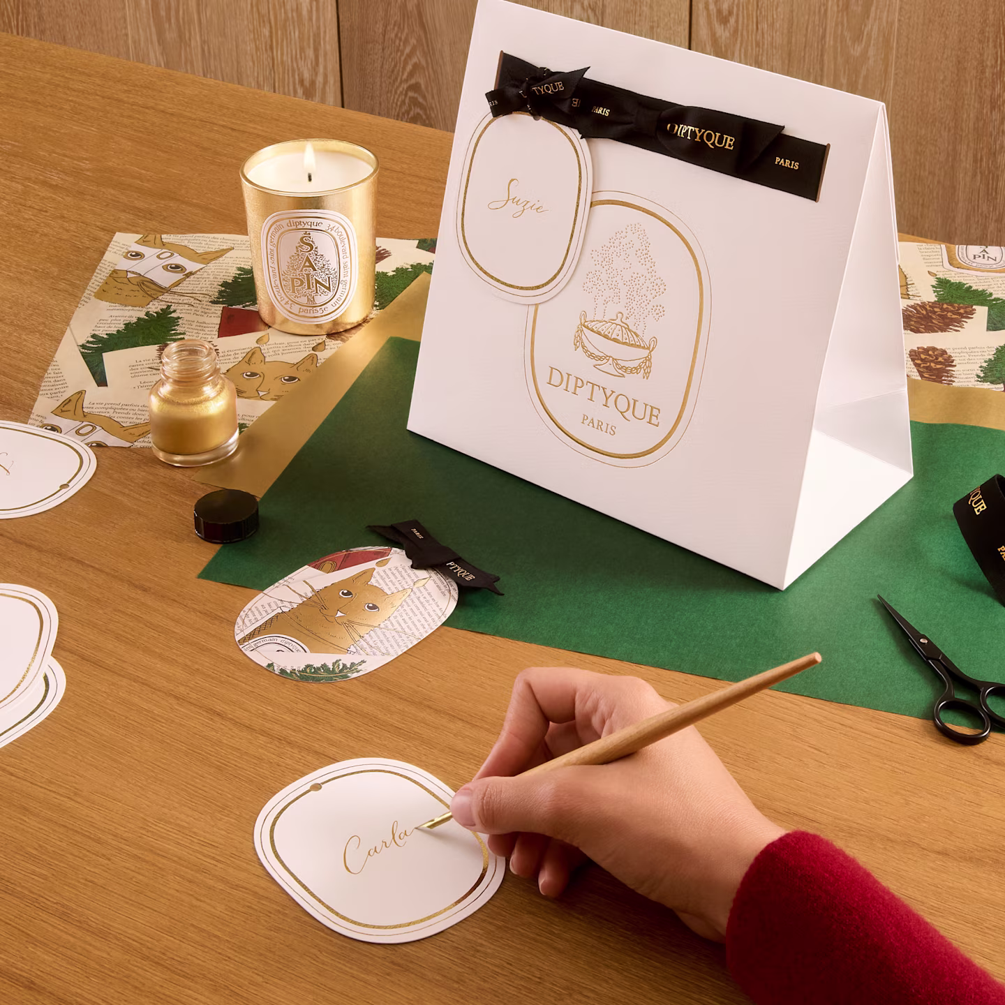 CALLIGRAPHED BOOKMARK