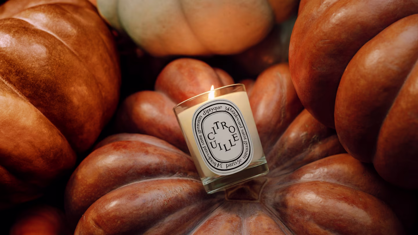 Citrouille (Pumpkin) candle, coming soon