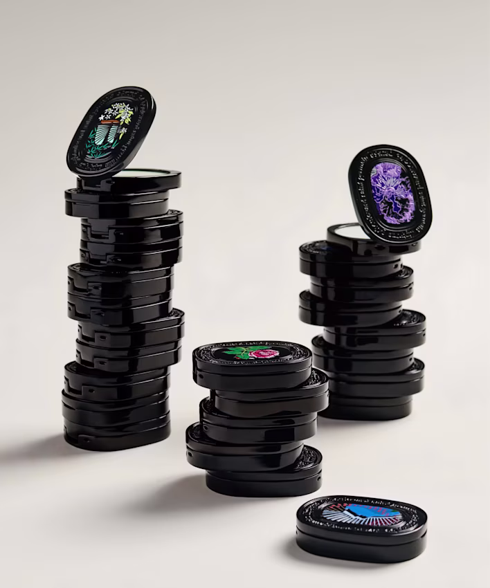 Parfums solides rechargeables
