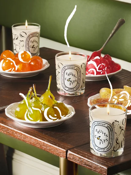 Fruits Confits (Kandierte Früchte) - Kerze klassisches Modell