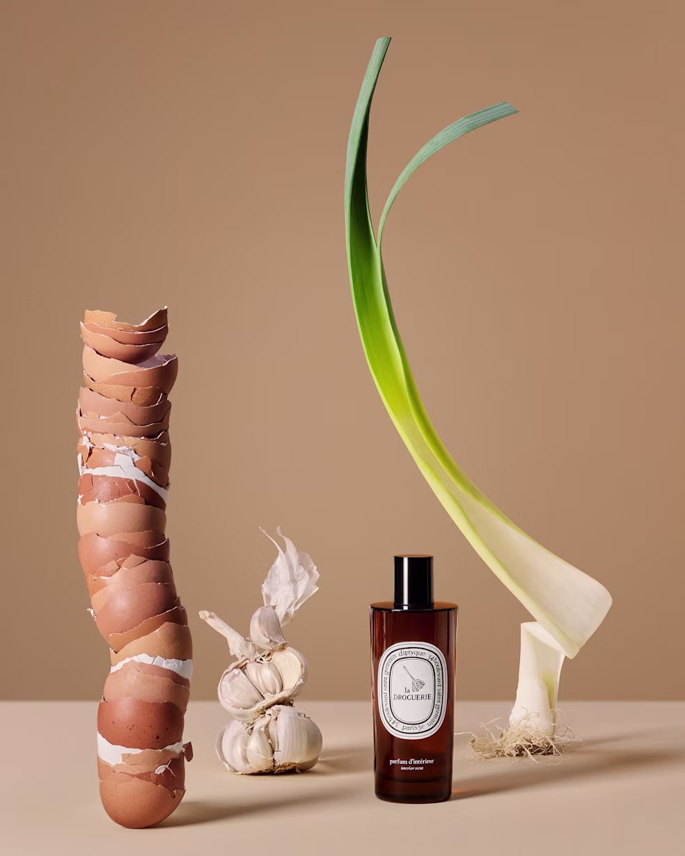 The new anti-odor spray with basil...