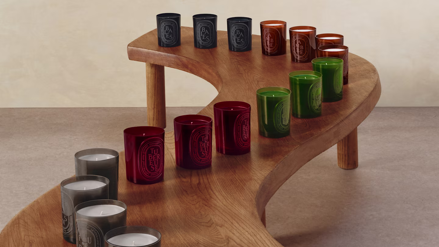 ミディアムモデルのキャンドル