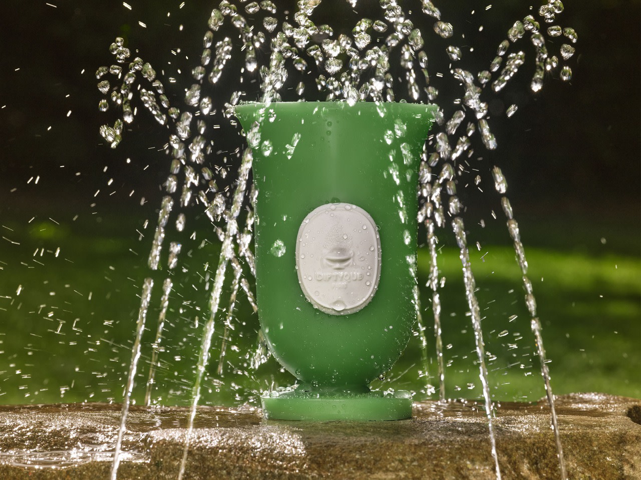 The pine green Médicis Vase