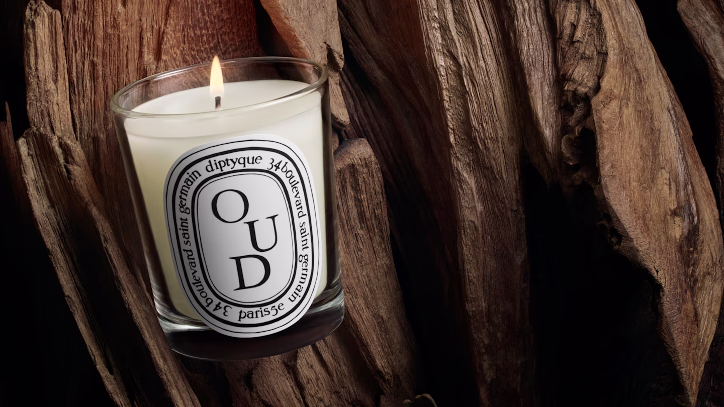 本月香氛蠟燭：Oud（沉香）