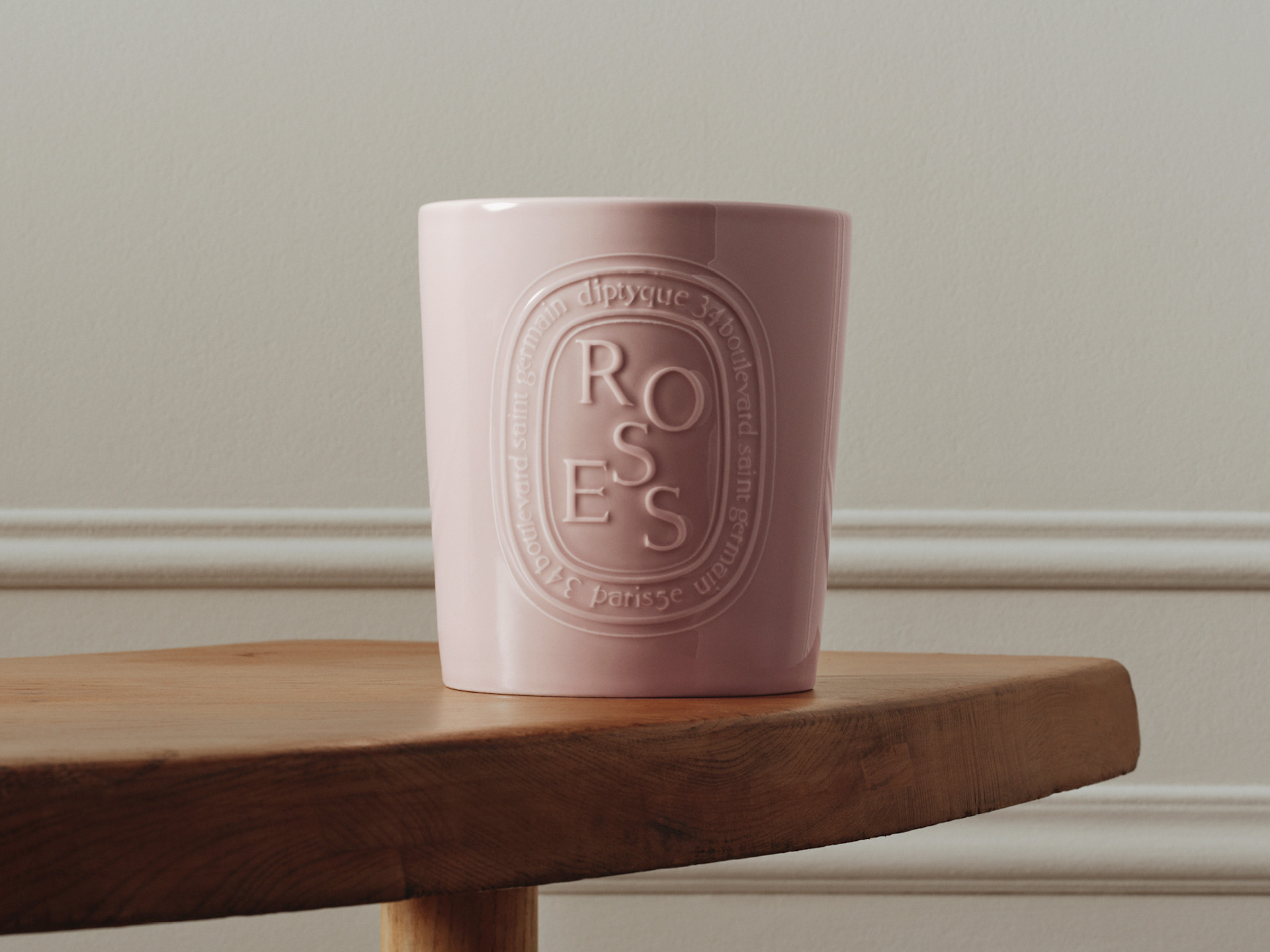 Roses (Rosen) Sehr große Kerze