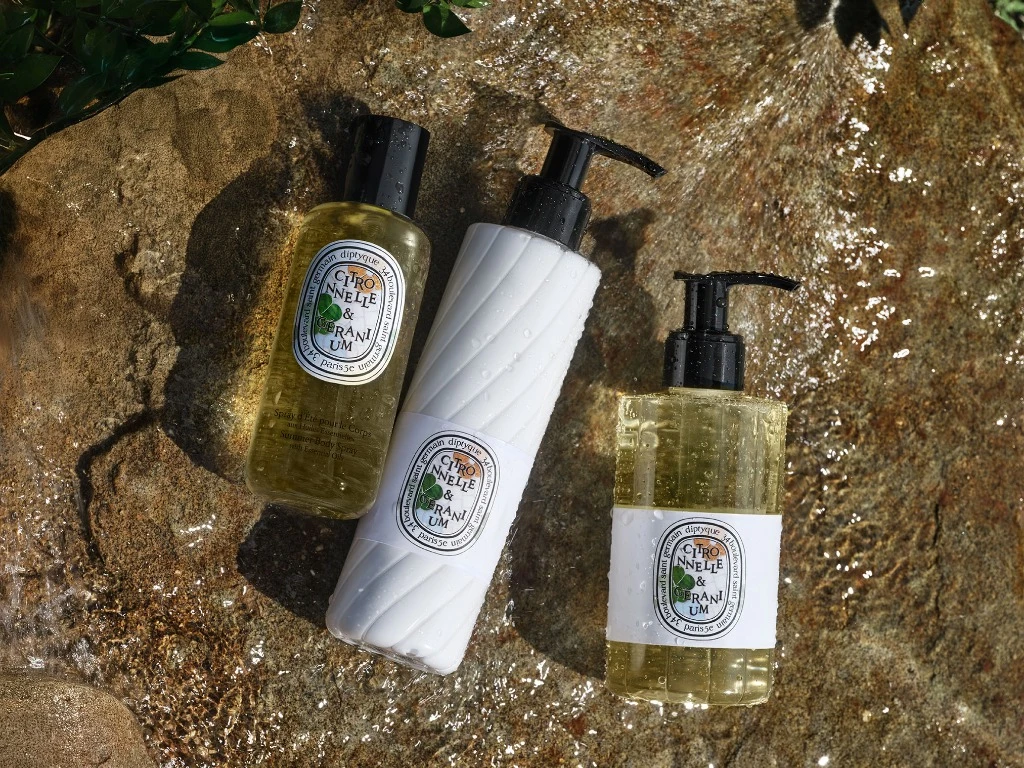 Les gestes parfumés Citronnelle & Géranium