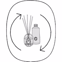 Illustration - Rechargeable reed diffuser