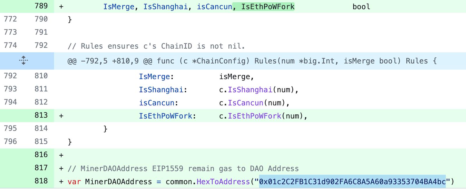 EthereumPoW Will Send Network Fees to a Multisig