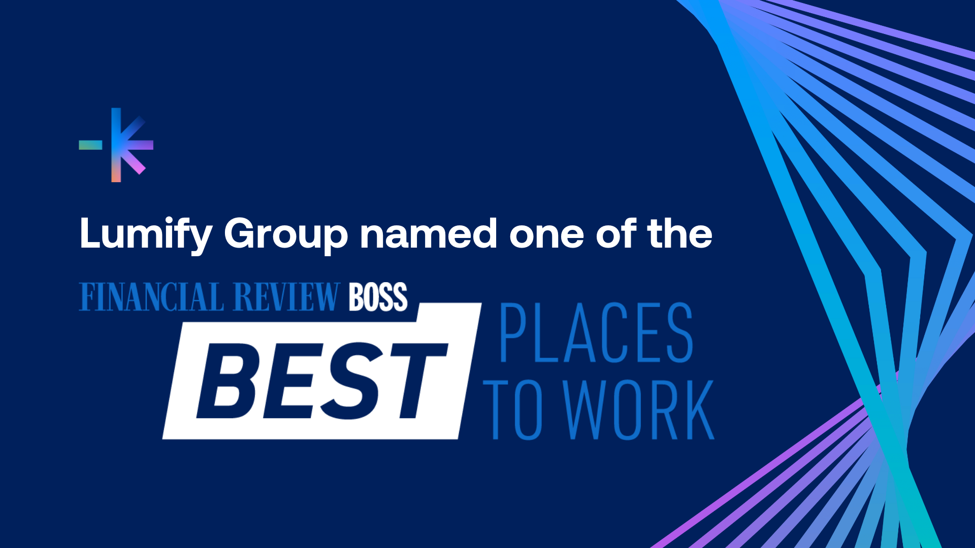 LFY - Group - Blog Share - Lumify Group named on 2023 AFR BOSS Best Places to Work List