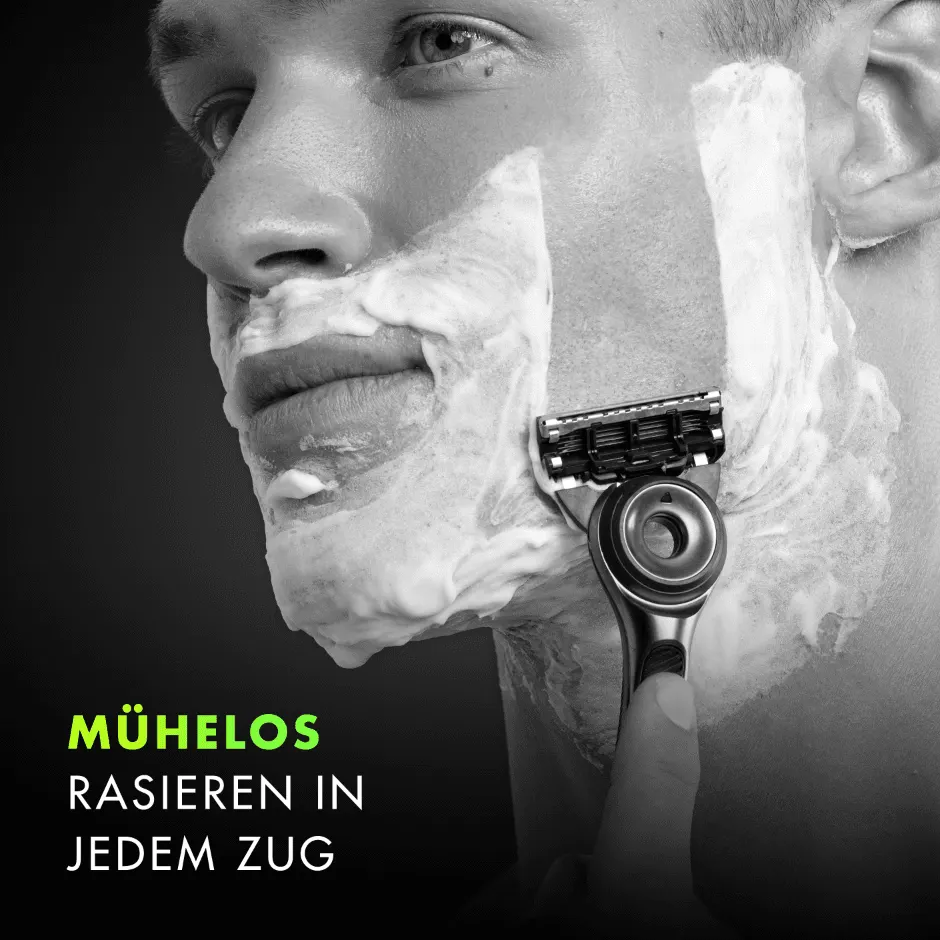 Einfaches Rasieren und Peeling in einem Durchgang mit dem GilletteLabs Exfoliating Bar Razor