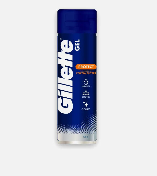 Gillette Refreshing Breeze Shave Gel 195g