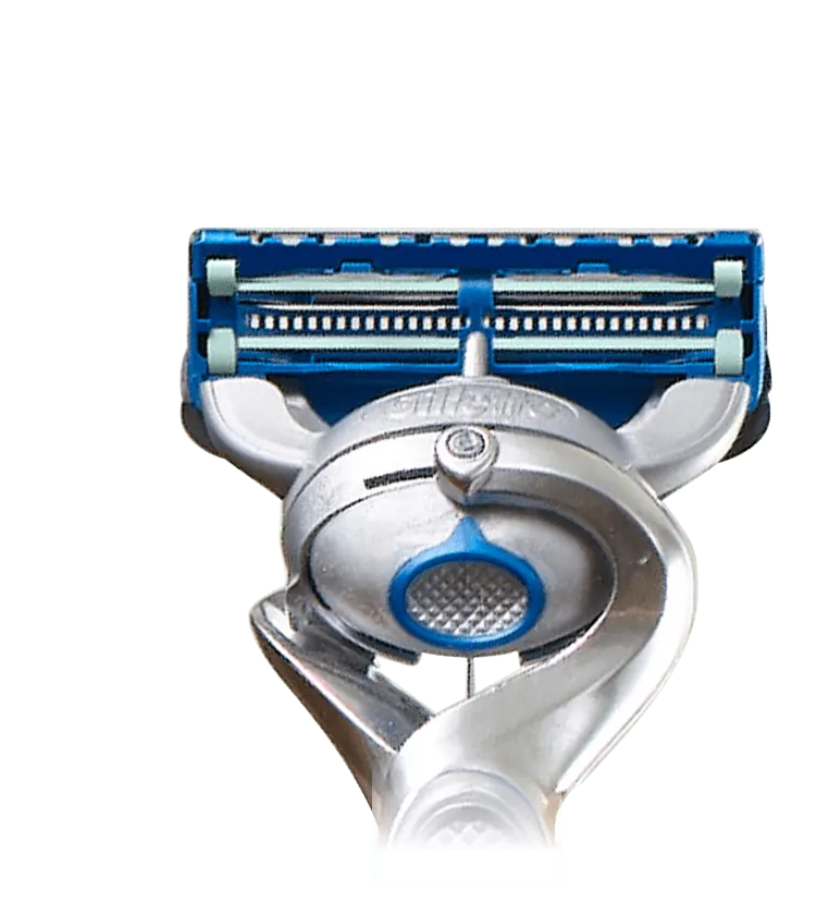 Lama di precisione per raggiungere le aree più difficili e creare lo styling della barba