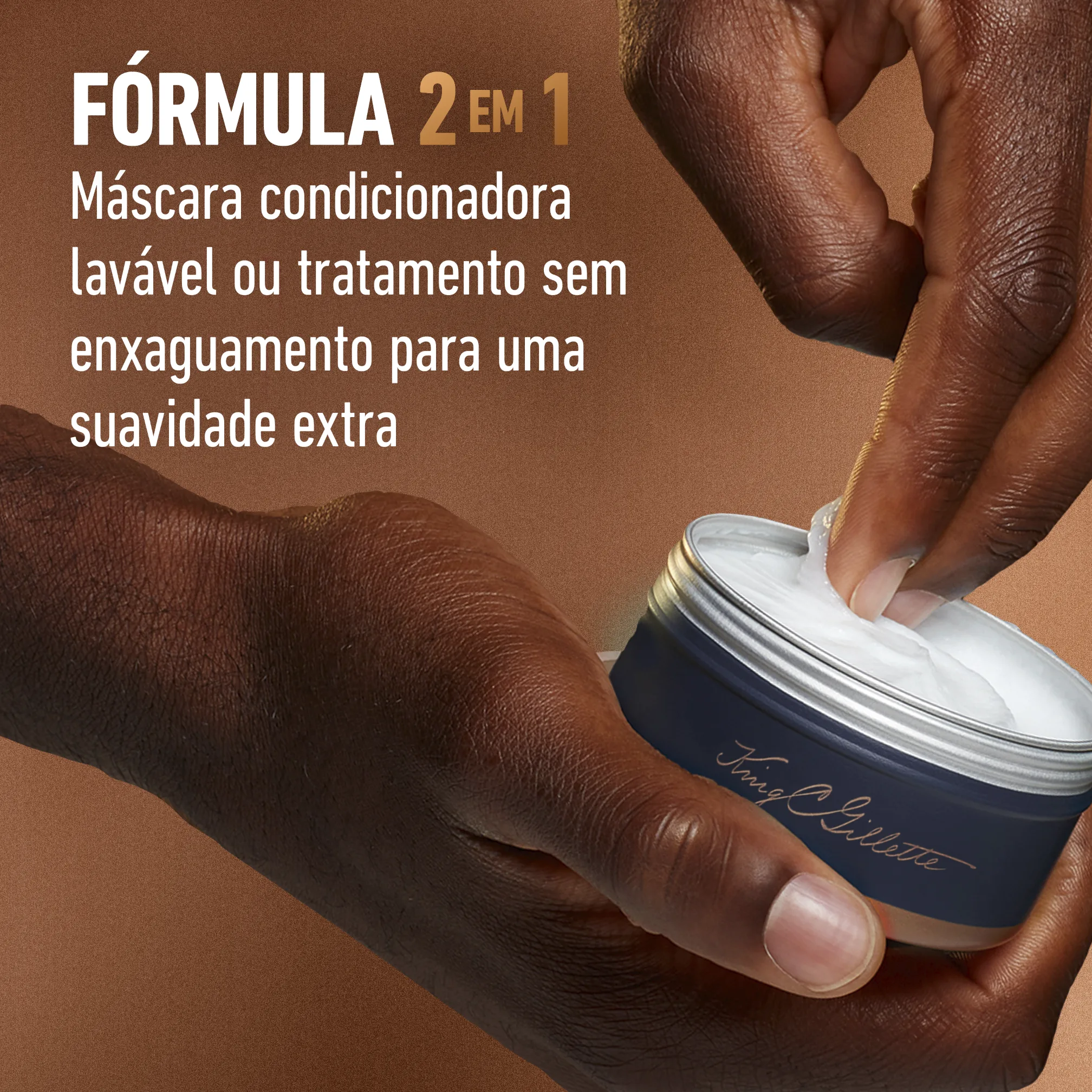 Barba y piel increíblemente suaves y bien arregladas.