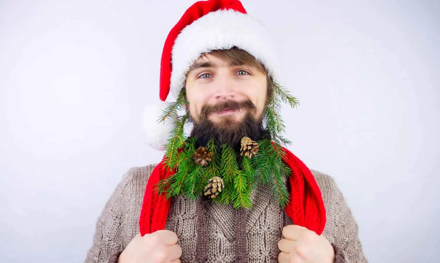 Barbe festive créative