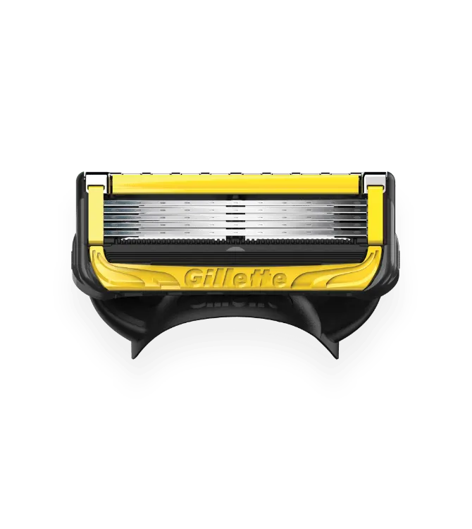 Recargas de Máquina de Barbear para Homem Gillette ProShield no cartão do produto exibido no artigo