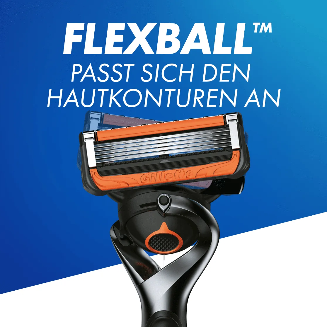 Flexball passt sich der Hautkontur an