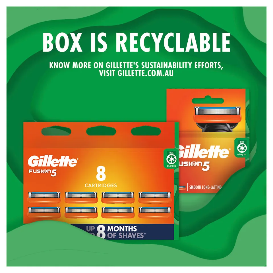 Gillette Fusion Razor Blades Refills